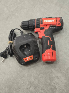 Шуруповерт аккумуляторный Vorhut VC12L (34-103)+акб+зп