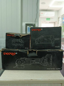 Болгарка акумуляторна Dnipro m DGA-201BC ULTRA+BP-240+FC-230