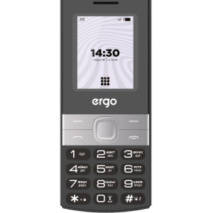 Мобильный телефон ERGO B185 Dual Sim (черный)